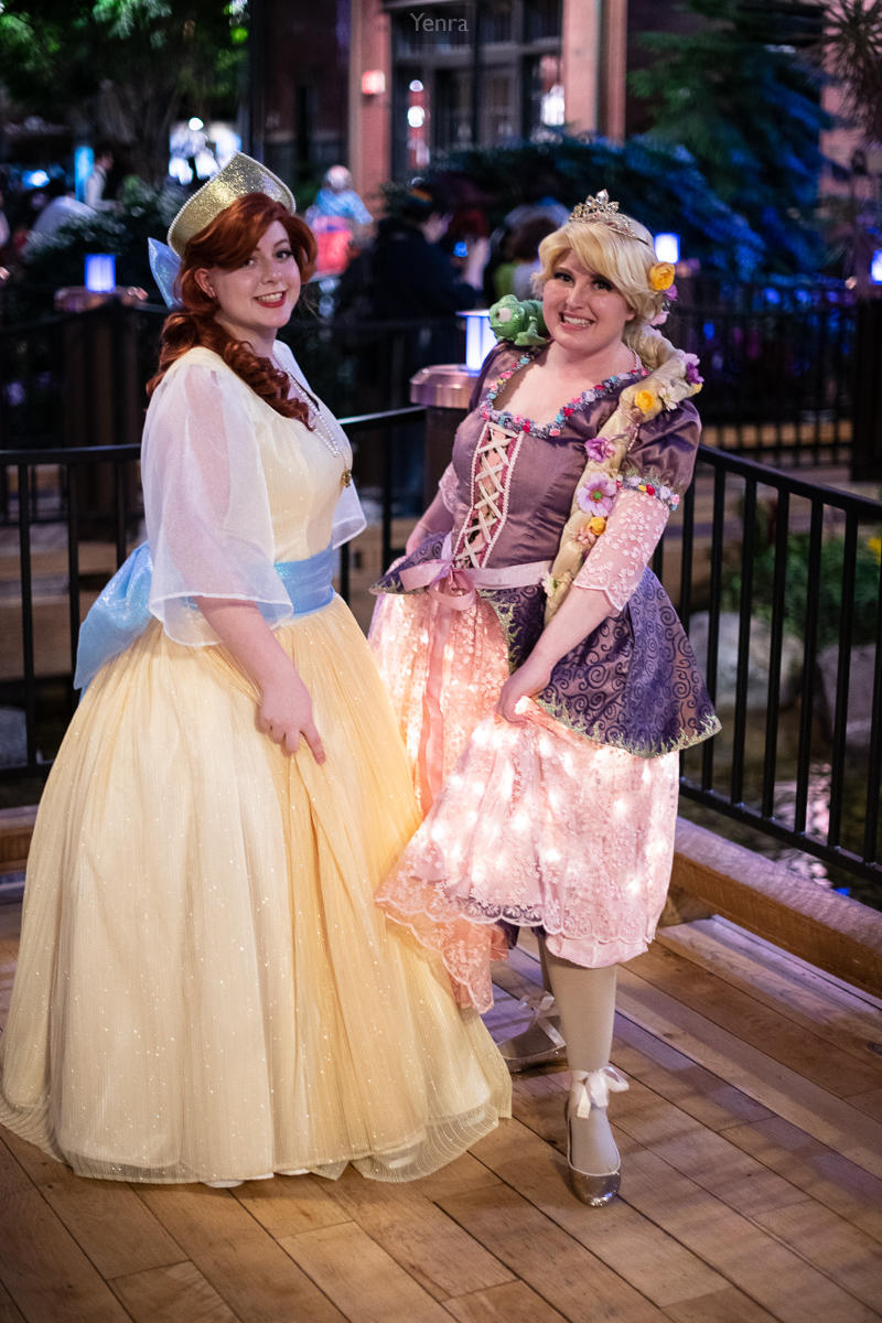 Anastasia and Rapunzel