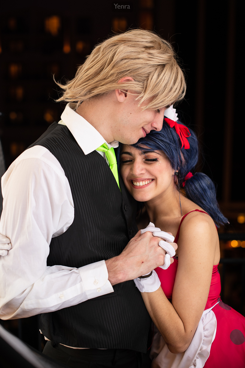 Chat Noir and Marinette, Miraculous Ladybug