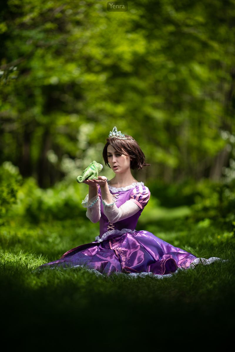 Rapunzel in the Forest