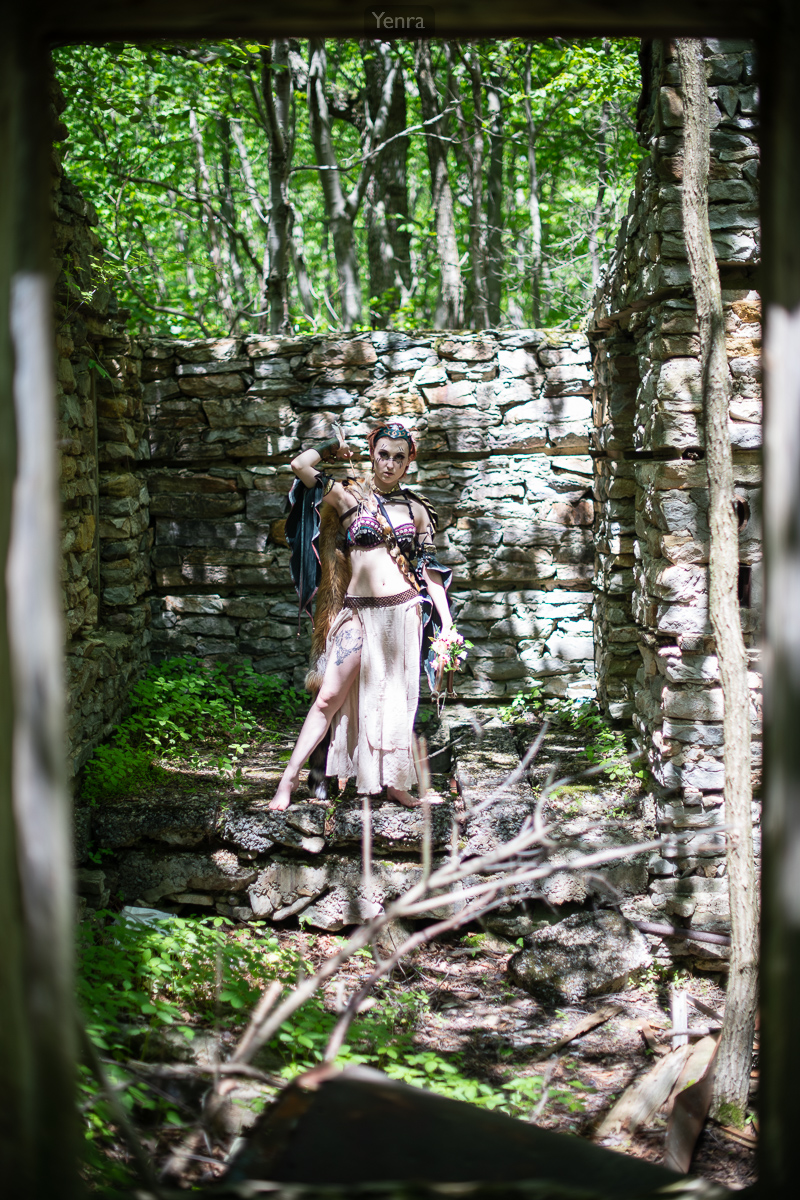 Artemis by Ruins