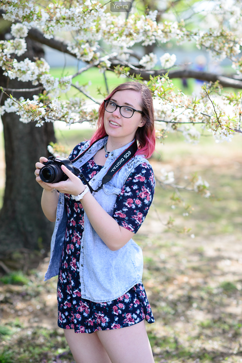 Photographer in Spring