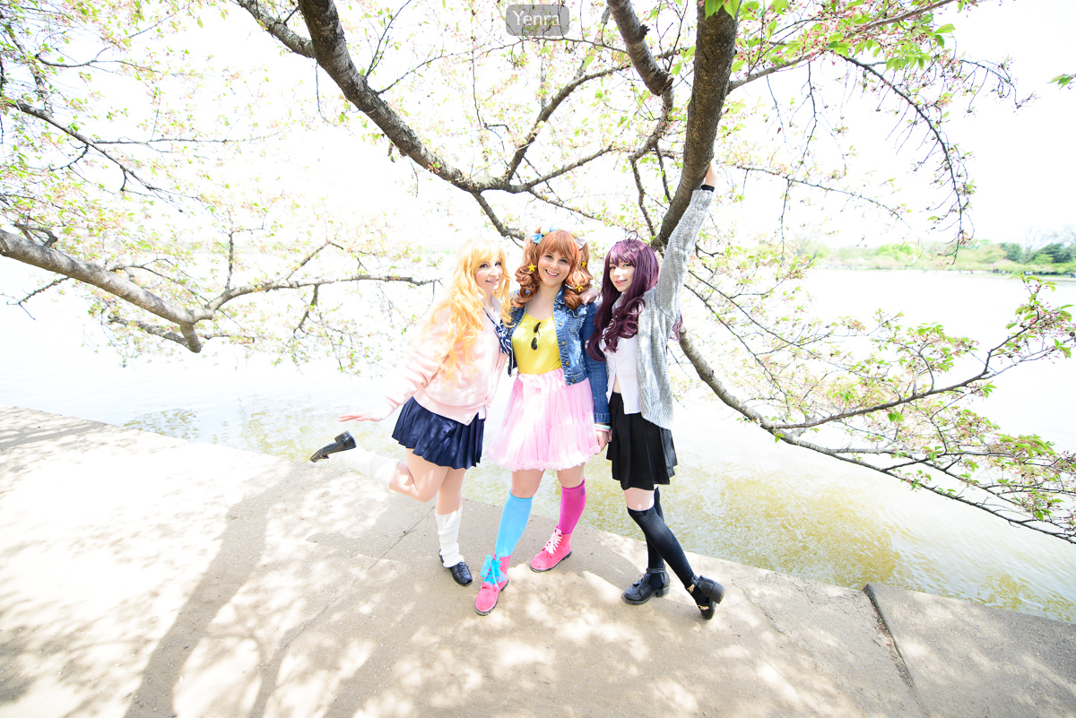 Yui, Kirari, and Shiki, Idolmaster Cinderella Girls