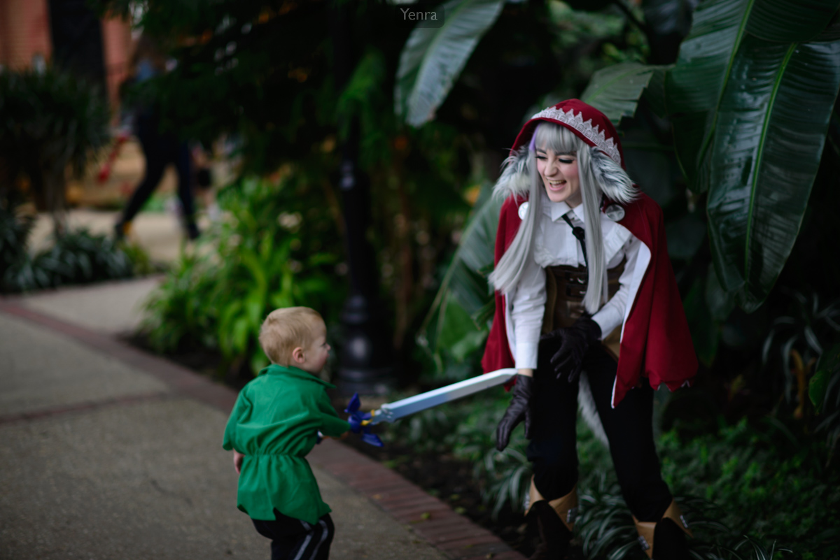 Kid with SWord and Velouria from Fire Emblem