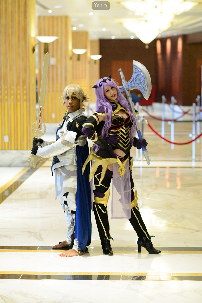 Corrin and Camilla from Fire Emblem Fates