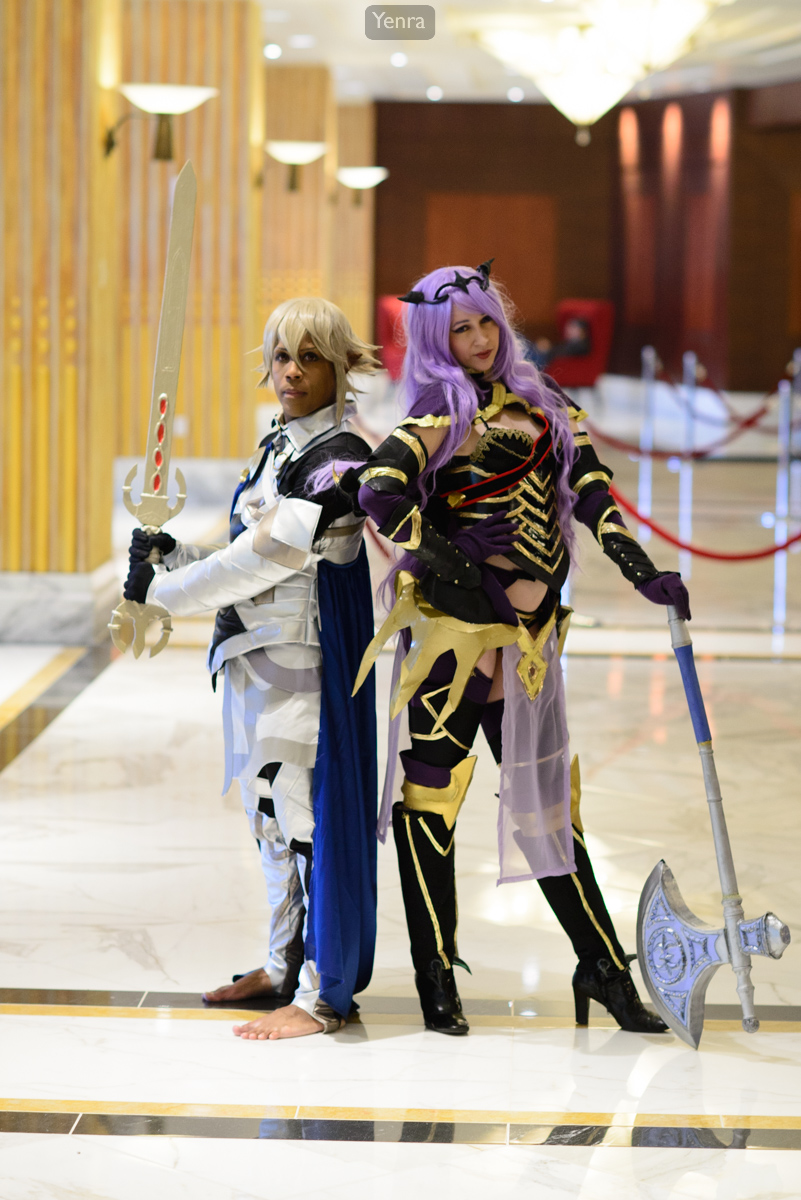 Corrin and Camilla from Fire Emblem Fates