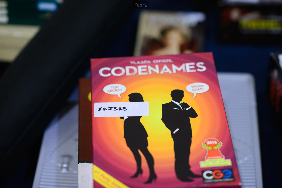 Codenames in the MAGFest Game Library