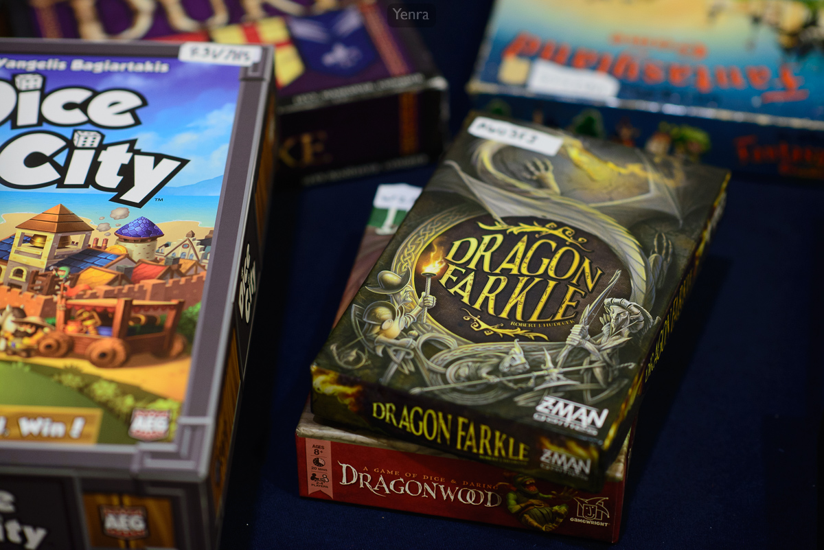 Dragon Farkle in the MAGFest Game Library