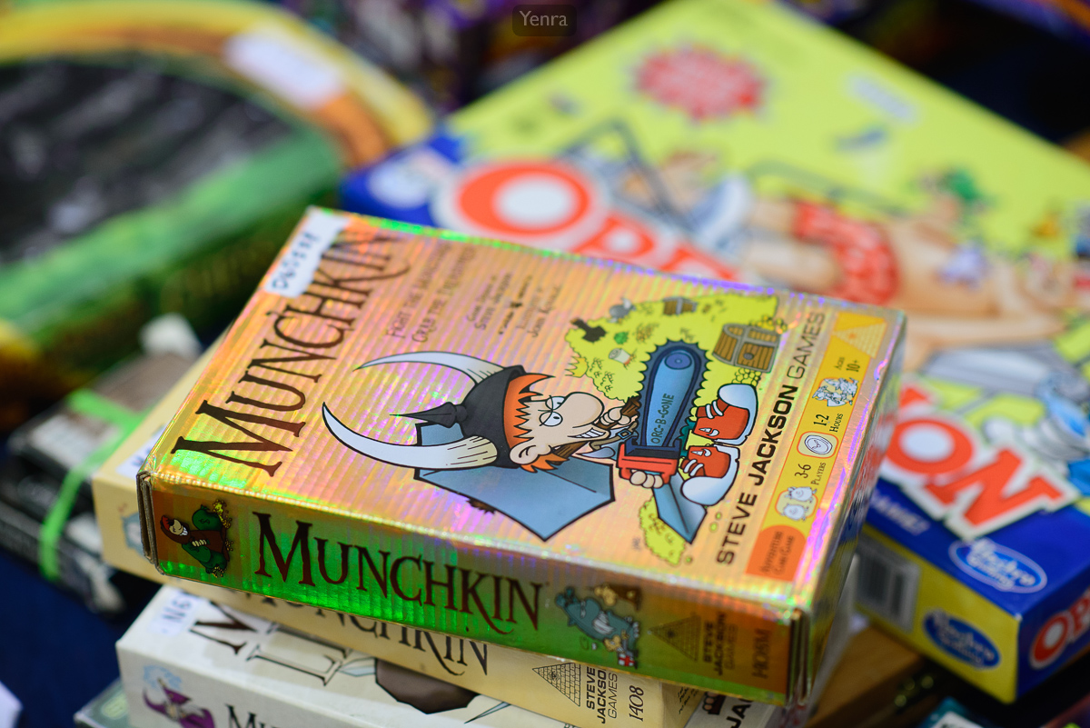 Munchkin in the MAGFest Game Library