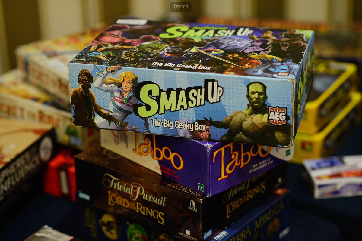 Smash Up, The Big Geeky Box in the MAGFest Game Library