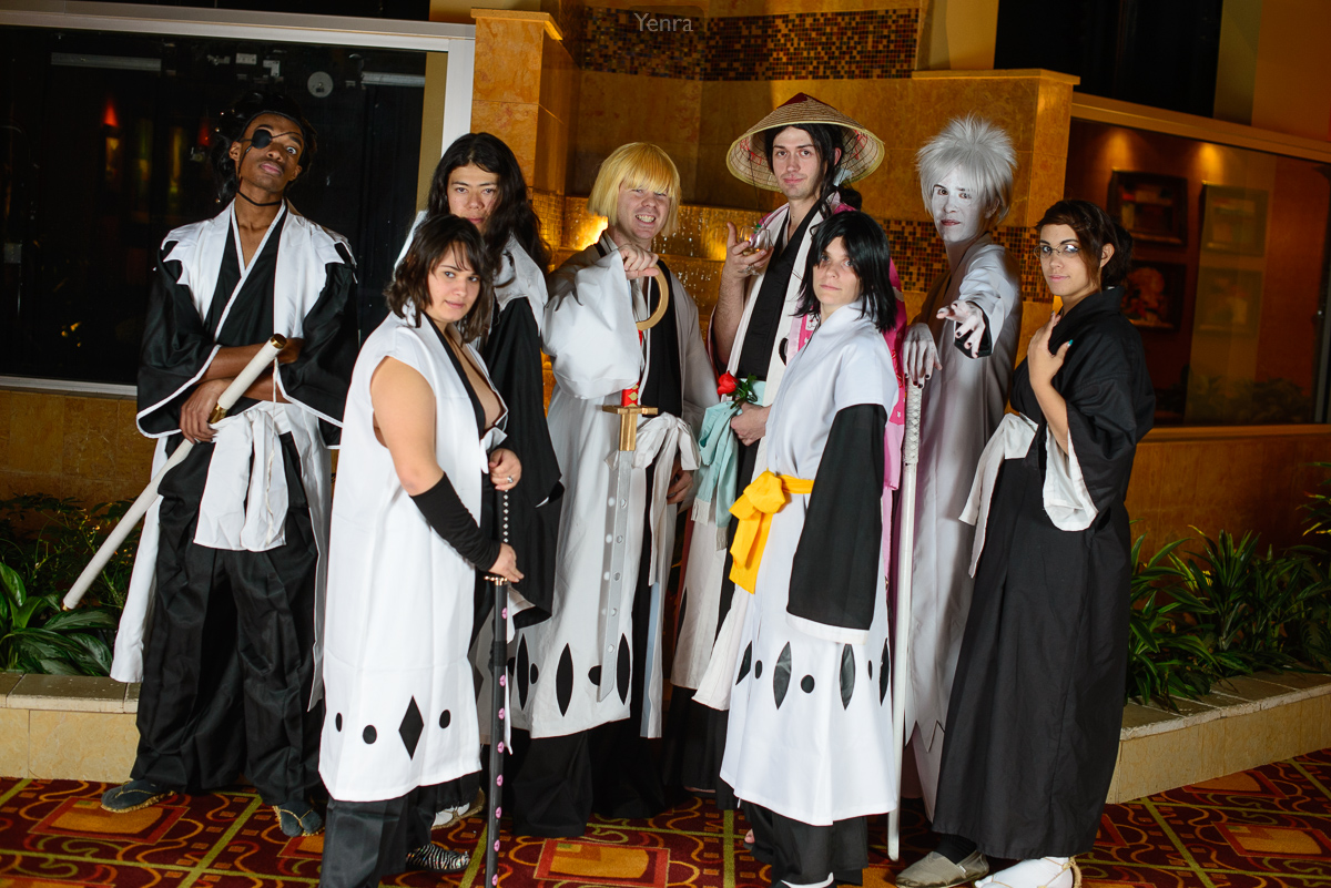 Bleach cosplay group at Nekocon