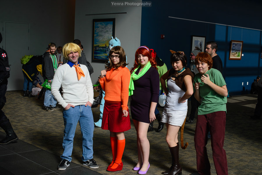 Fred, Velma, Daphney, Scooby-Doo, and Shaggy