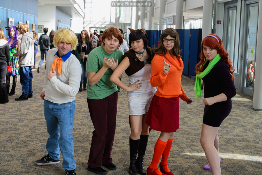 Fred, Shaggy, Scooby-Doo, Velma, and Daphney