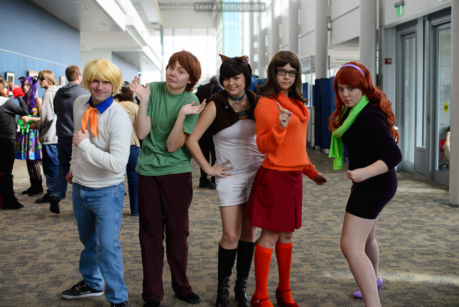 Fred, Shaggy, Scooby-Doo, Velma, and Daphney