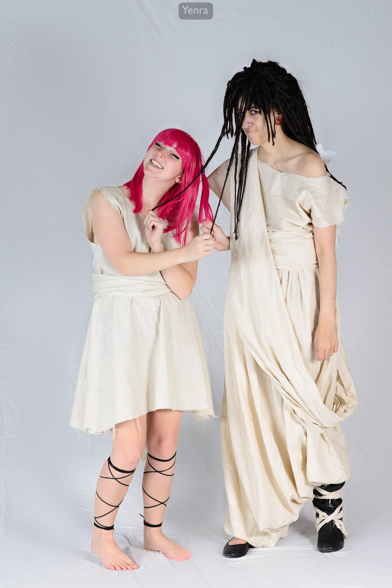 Morgiana and Cassim from Magi: the Labyrinth of Magic