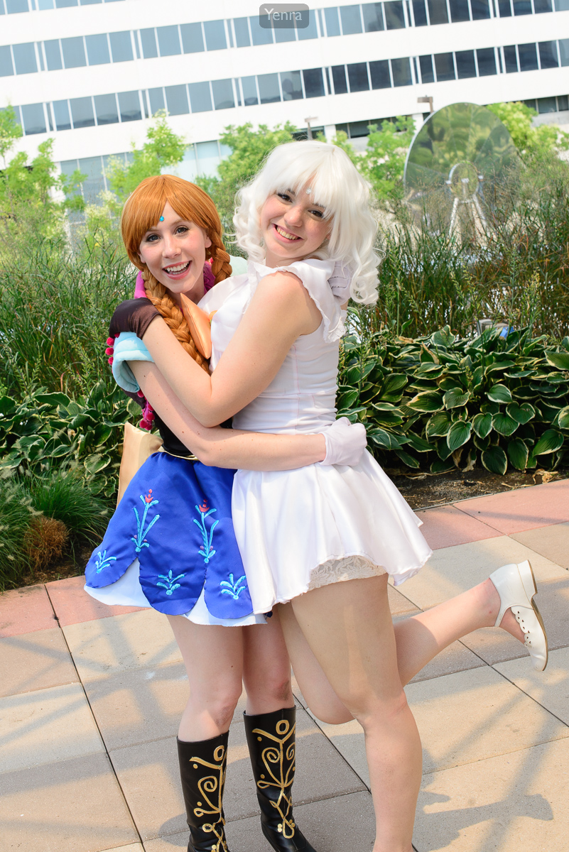 Sailors Anna and Olaf (Disney/Sailor Moon Crossover Series)
