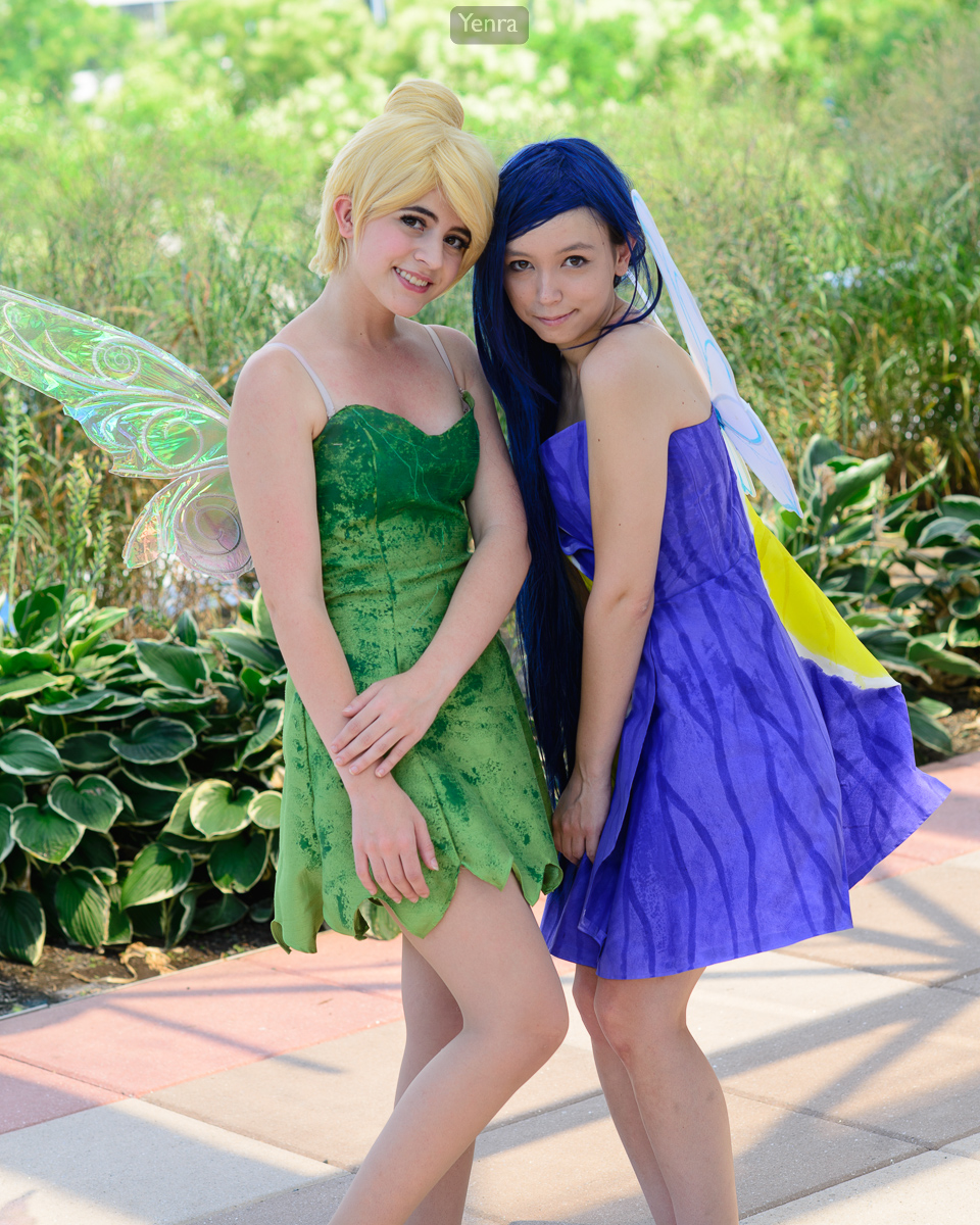 Tinkerbell and Silvermist