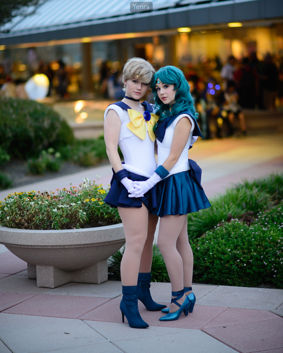 Sailor Uranus and Sailor Neptune, Sailor Moon