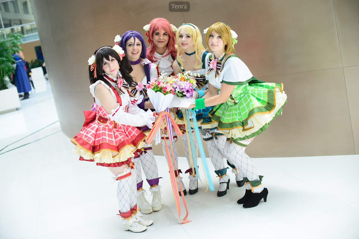 Nico, Nozomi, Maki, Eli, and Hanayo, Love Live Flower Bouquet