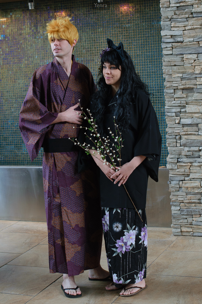 Sun (Kimono) and Blake (Yukata), RWBY