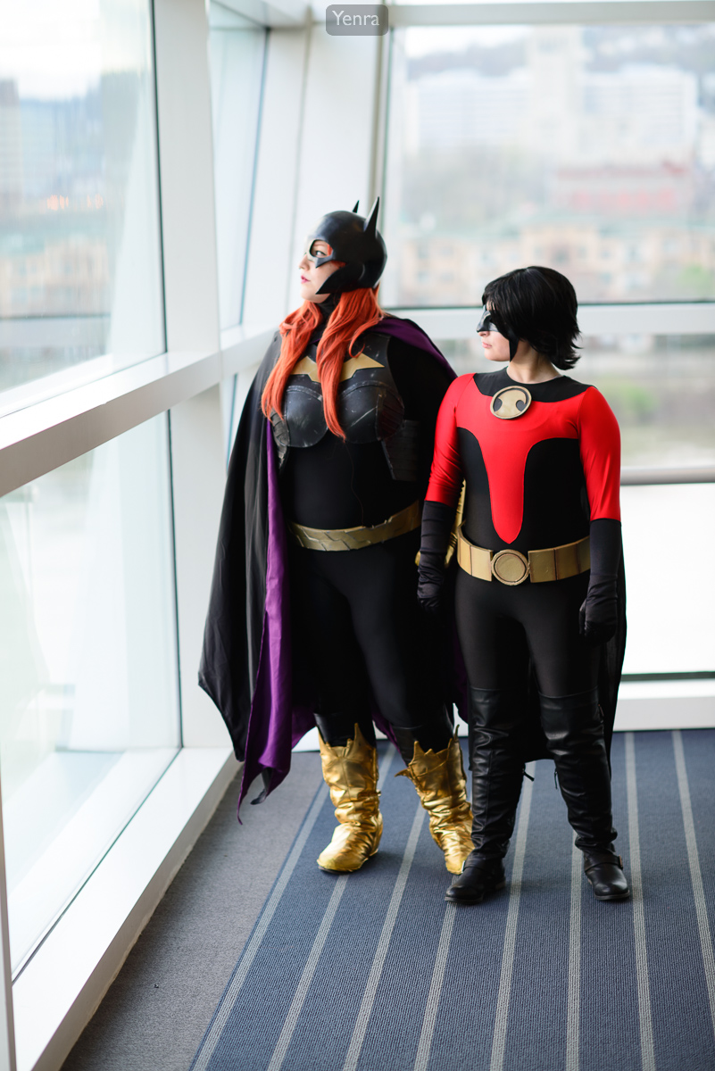 Batgirl and Red Robin