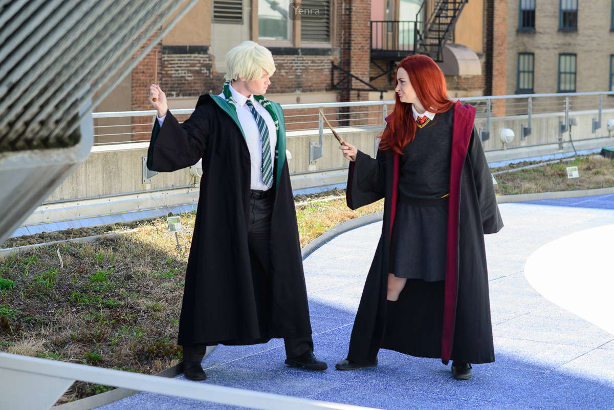 Ginny Weasley and Draco Malfoy from Harry Potter