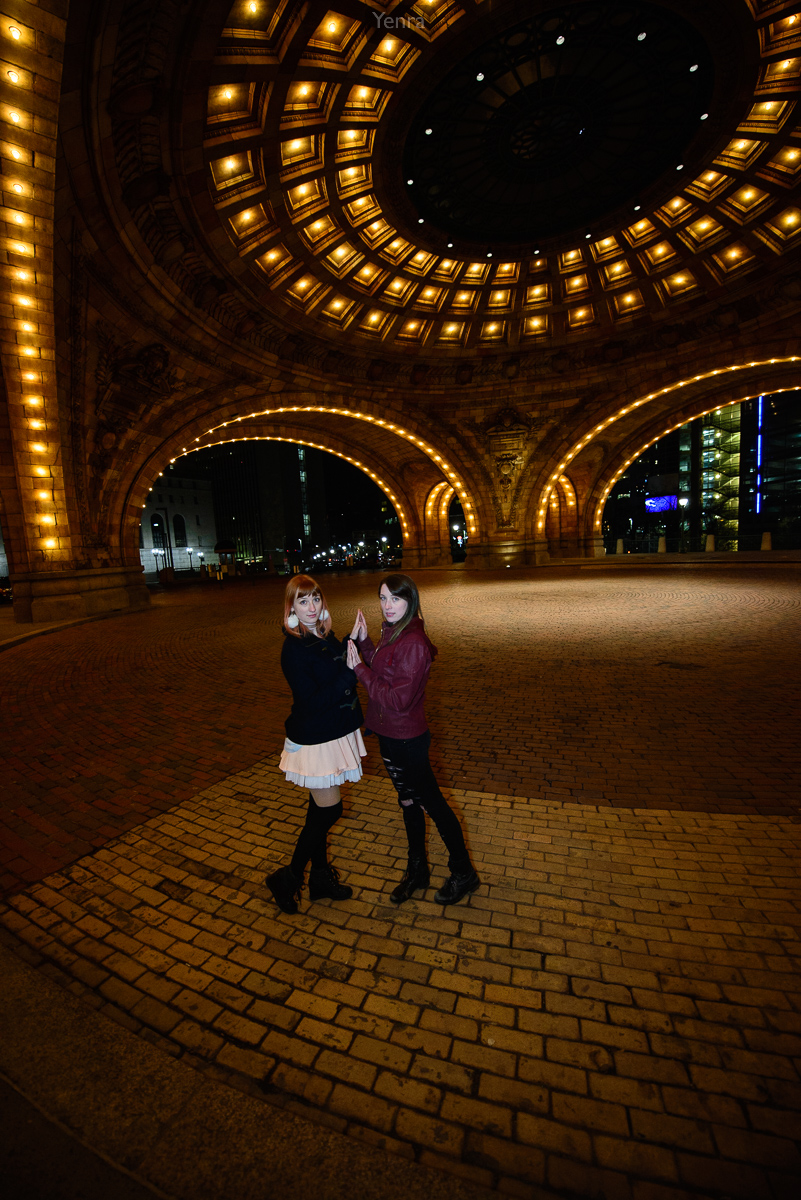 Pennsylvanian Rotunda at Night, Pittsburgh